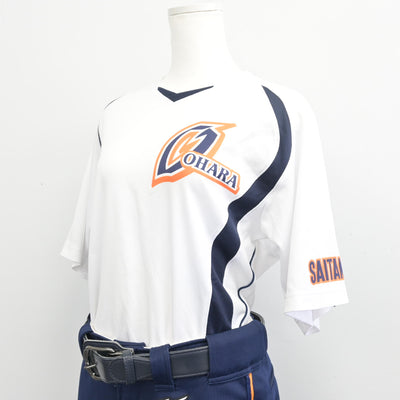 【中古】埼玉県 さいたま市立大原中学校 / ソフトボール部ユニフォーム 女子制服 3点 (部活ユニフォーム 上・部活ユニフォーム 下) sf098208