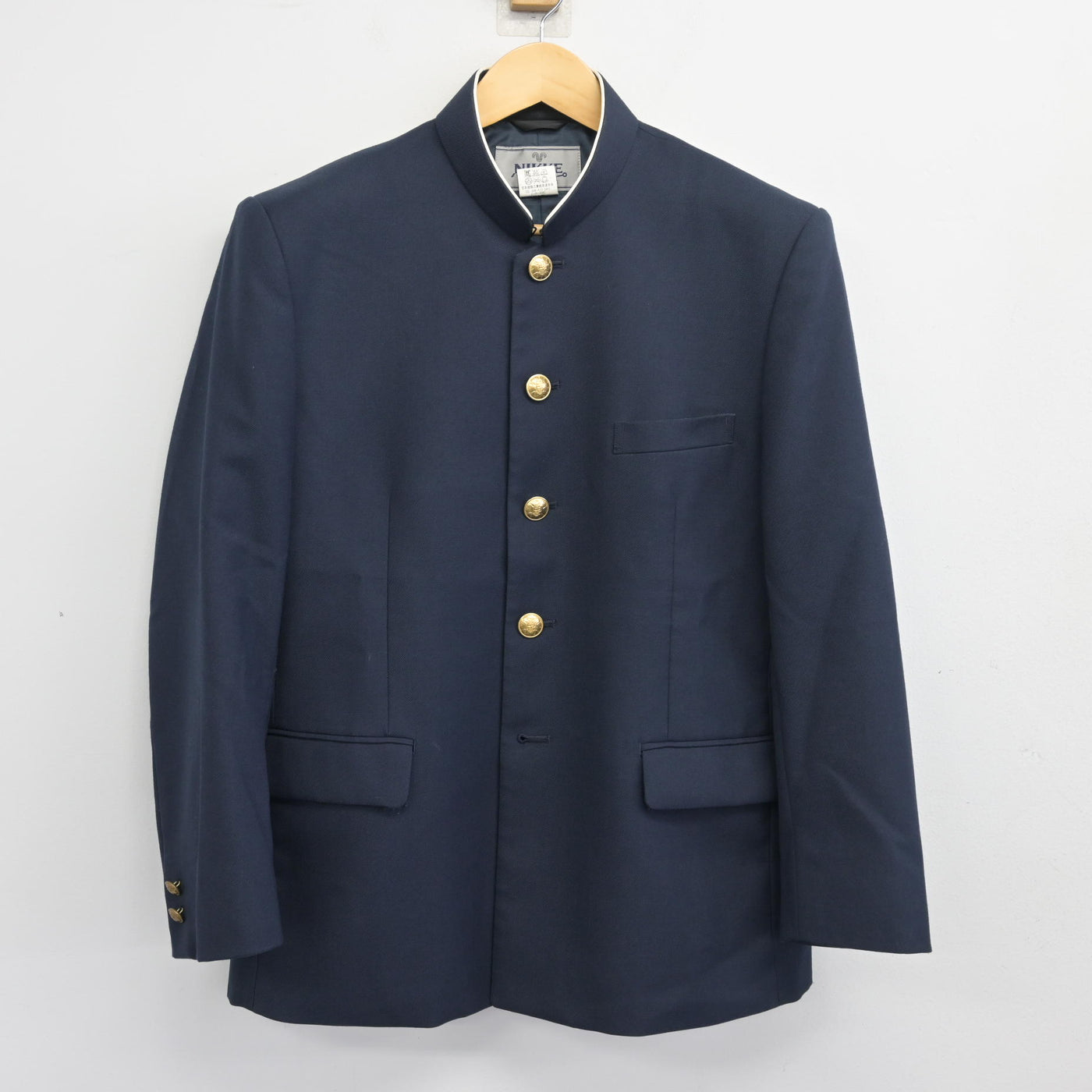 【中古】京都府 京都教育大学附属桃山中学校 男子制服 7点 (学ラン・ズボン) sf098211