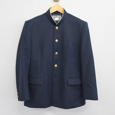 【中古】京都府 京都教育大学附属桃山中学校 男子制服 7点 (学ラン・ズボン) sf098211