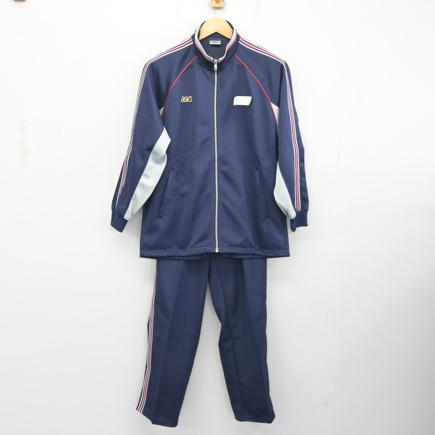 【中古】京都府 京都教育大学附属高等学校 男子制服 2点 (ジャージ 上・ジャージ 下) sf098212