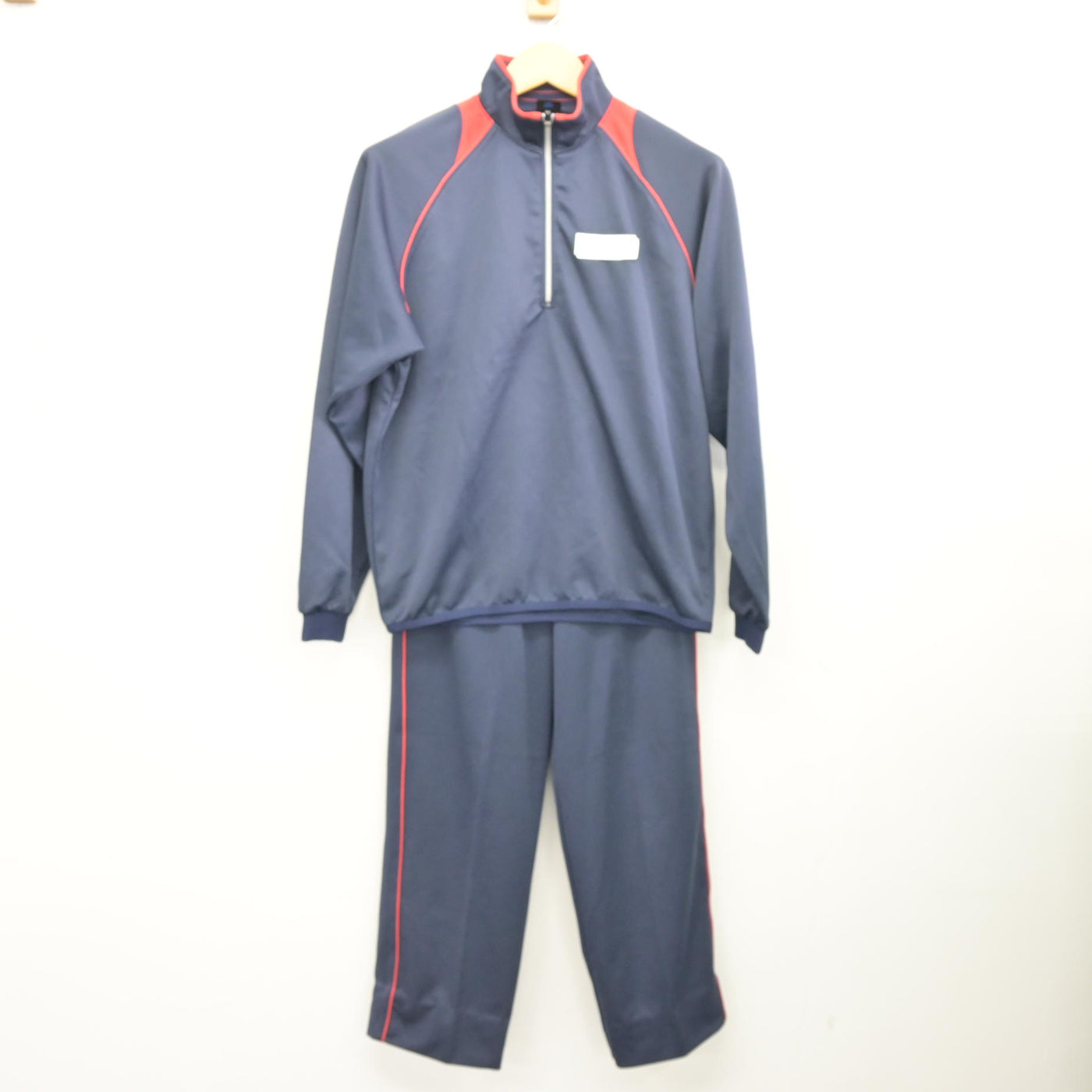 【中古】京都府 京都教育大学附属桃山中学校 男子制服 2点 (ジャージ 上・ジャージ 下) sf098217