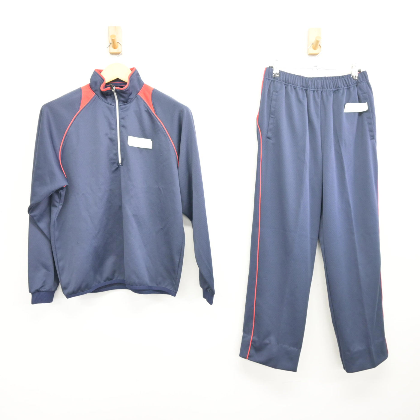 【中古】京都府 京都教育大学附属桃山中学校 男子制服 2点 (ジャージ 上・ジャージ 下) sf098217