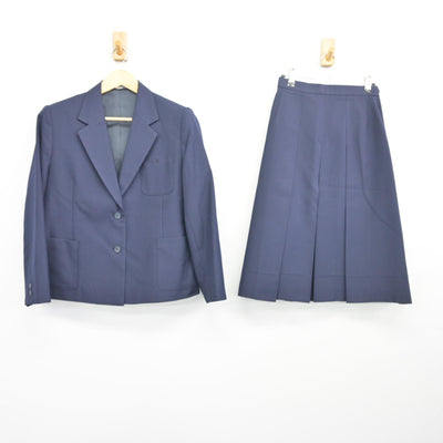 【中古】大阪府 長尾高等学校 女子制服 2点 (ブレザー・スカート) sf098219