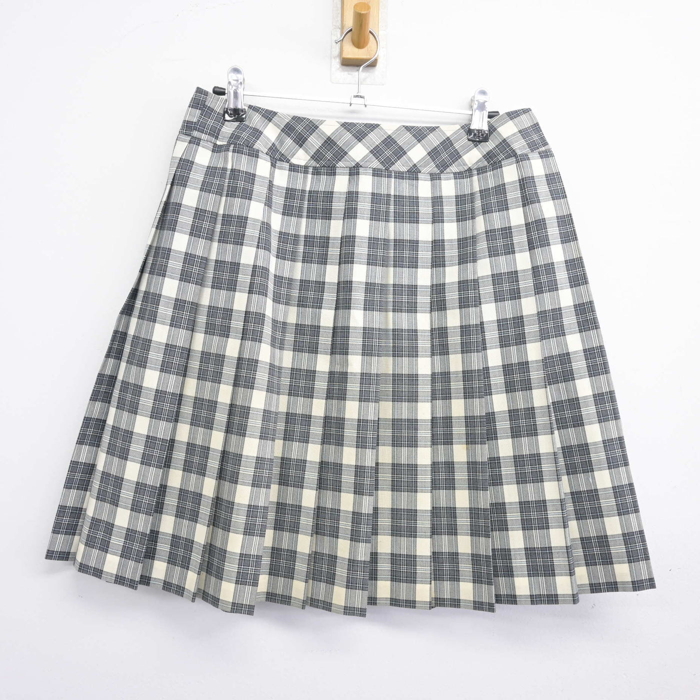 【中古】東京都 日本大学豊山女子高等学校/旧制服 女子制服 2点 (シャツ・スカート) sf098226