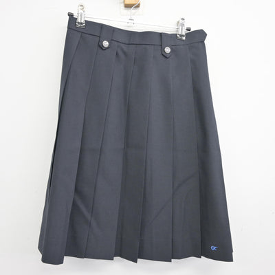 【中古】岐阜県 岐阜各務野高等学校 女子制服 2点 (シャツ・スカート) sf098232