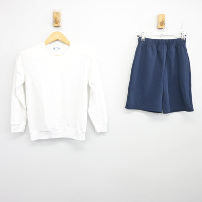 【中古】 学校名不明 女子制服 2点 (体操服 上・体操服 下) sf098246
