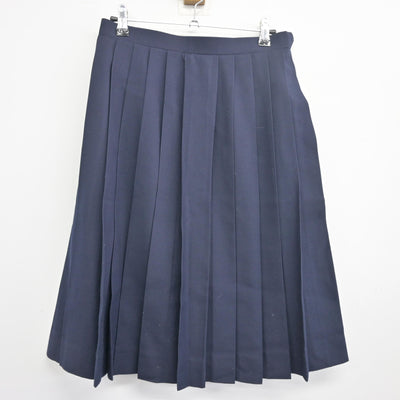 【中古】千葉県 海上中学校 女子制服 3点 (セーラー服・スカート) sf098253