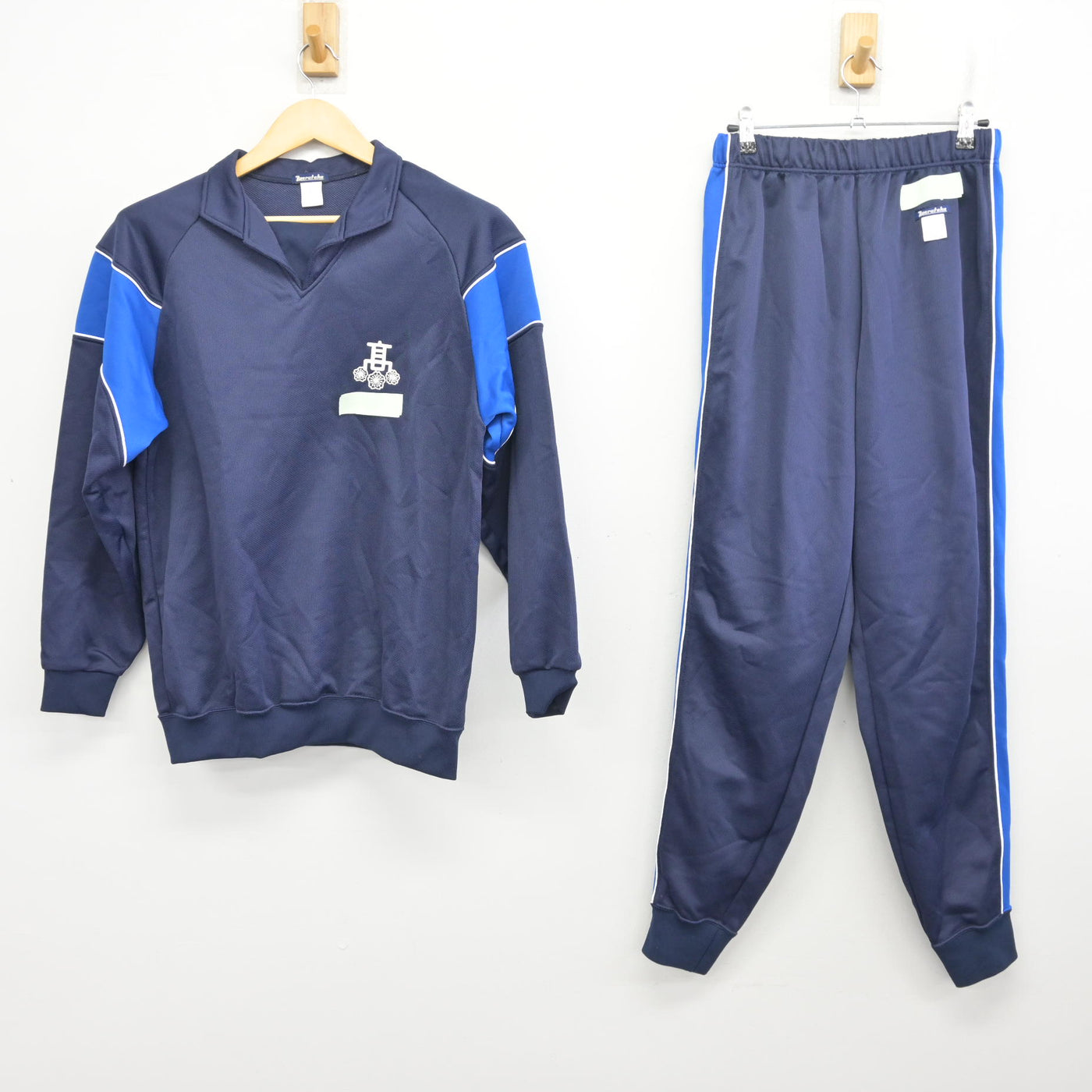 【中古】山口県 桜ケ丘高等学校 女子制服 2点 (ジャージ 上・ジャージ 下) sf098267