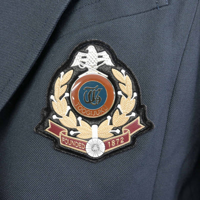 【中古】青森県 東奥義塾中学校・高等学校 女子制服 3点 (ブレザー・スカート) sf098272