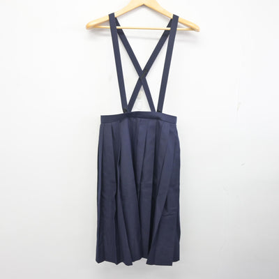 【中古】宮崎県 宮崎西中学校 女子制服 3点 (セーラー服・スカート) sf098283