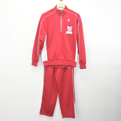 【中古】宮崎県 宮崎西中学校 女子制服 2点 (ジャージ 上・ジャージ 下) sf098285