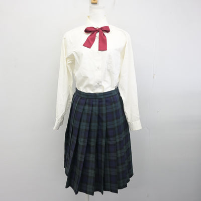 【中古】宮城県 仙台育英学園高等学校 女子制服 5点 (ブレザー・ベスト・シャツ・スカート) sf098288