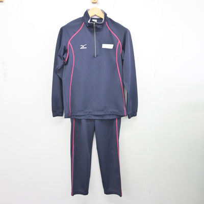 【中古】千葉県 木更津東高等学校 女子制服 2点 (ジャージ 上・ジャージ 下) sf098295