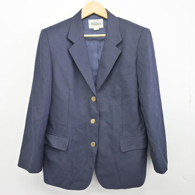 【中古】千葉県 萱田中学校 女子制服 3点 (ブレザー・スカート) sf098303