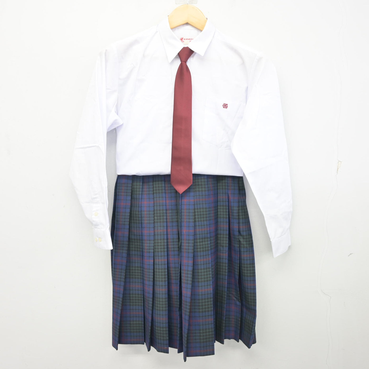 【中古】東京都 江戸川女子高等学校/旧制服 女子制服 5点 (ブレザー・ニット・シャツ・スカート) sf098308