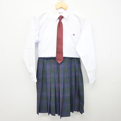 【中古】東京都 江戸川女子高等学校/旧制服 女子制服 5点 (ブレザー・ニット・シャツ・スカート) sf098308
