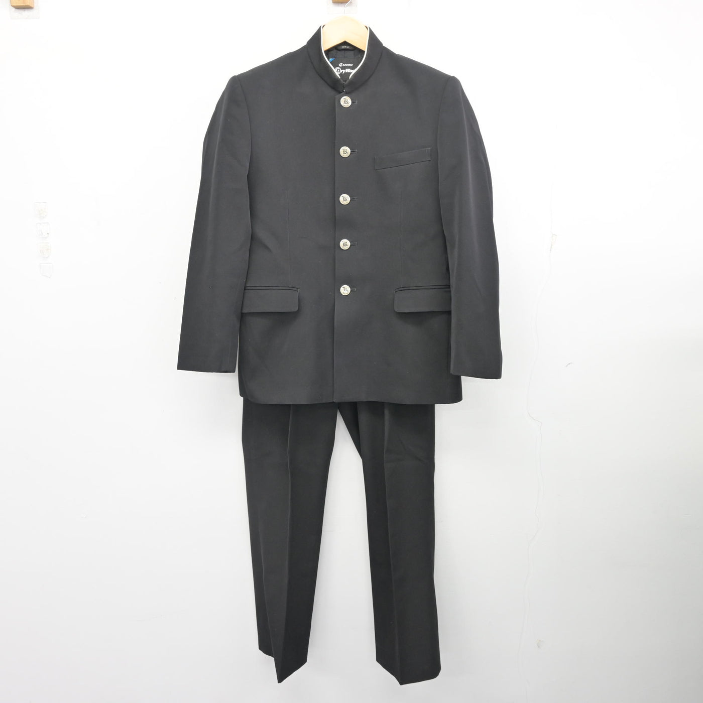 住吉中学制服　男子　学ラン　夏用　冬用　通学カバン　全て 学ラン 学生服 男子 富士ヨット 詰襟 J-PROUD 140A〜200B 中学生 高校