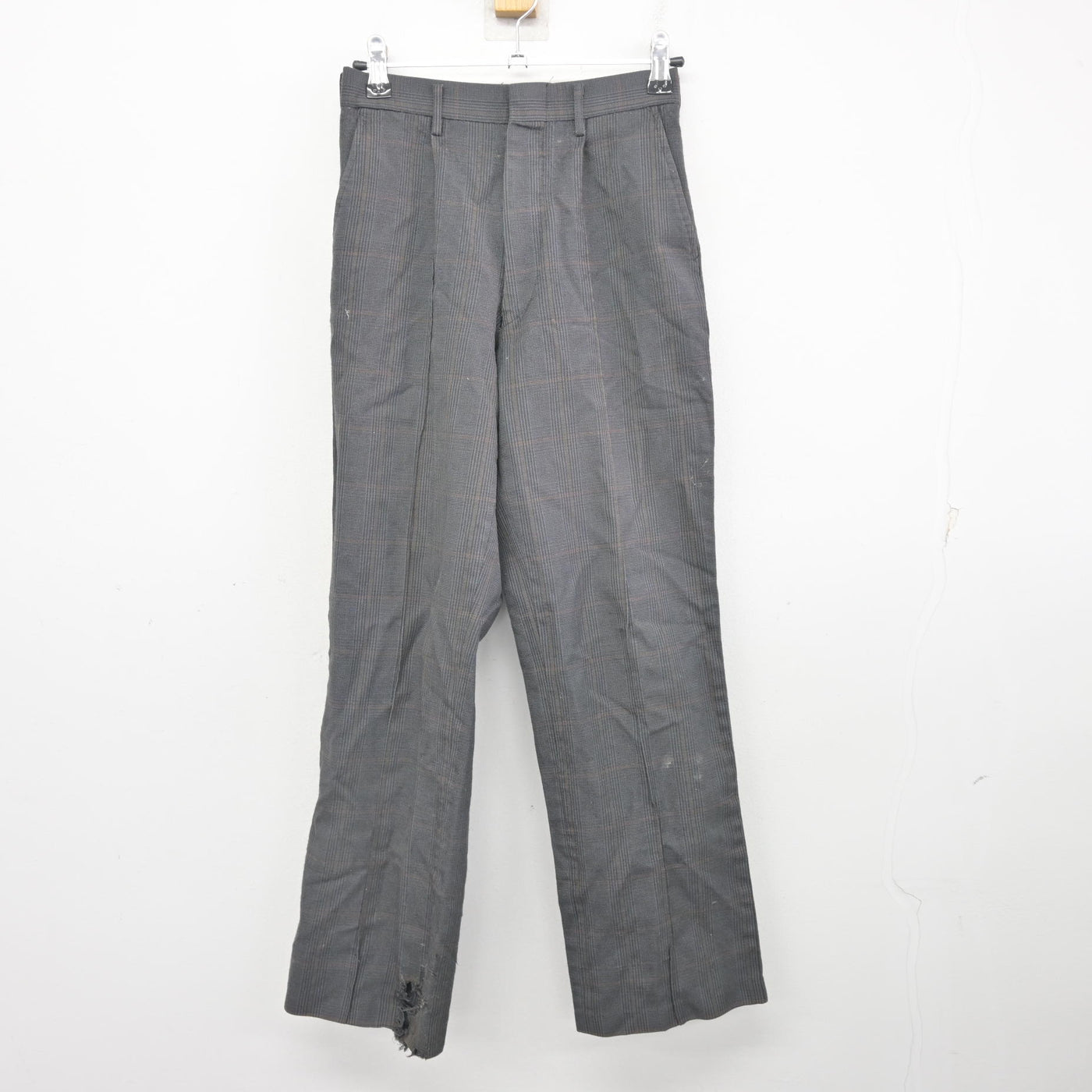 中古】大阪府 泉尾工業高等学校 男子制服 2点 (シャツ・ズボン 