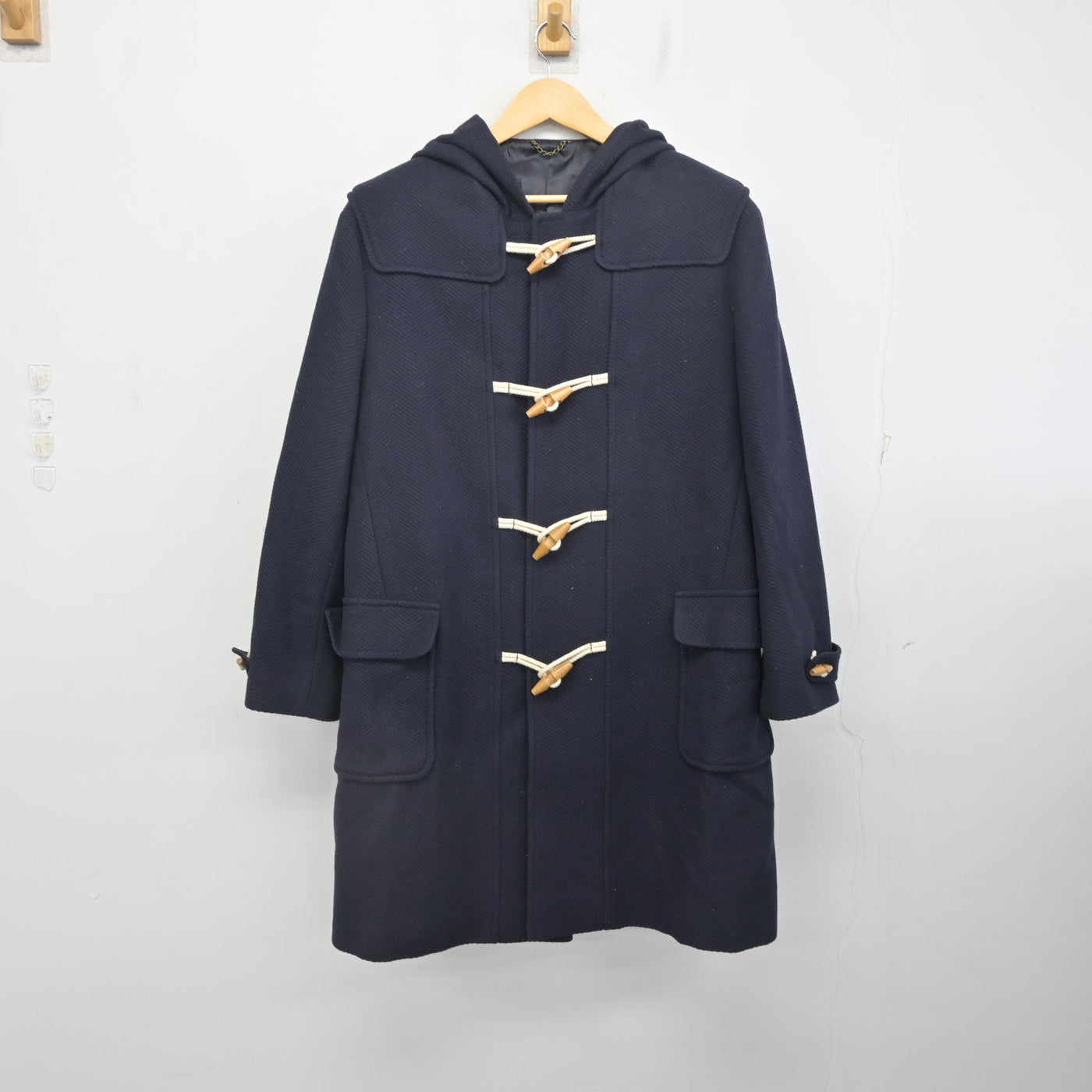 【中古】東京都 かえつ有明中・高等学校 女子制服 1点 (コート) sf098339