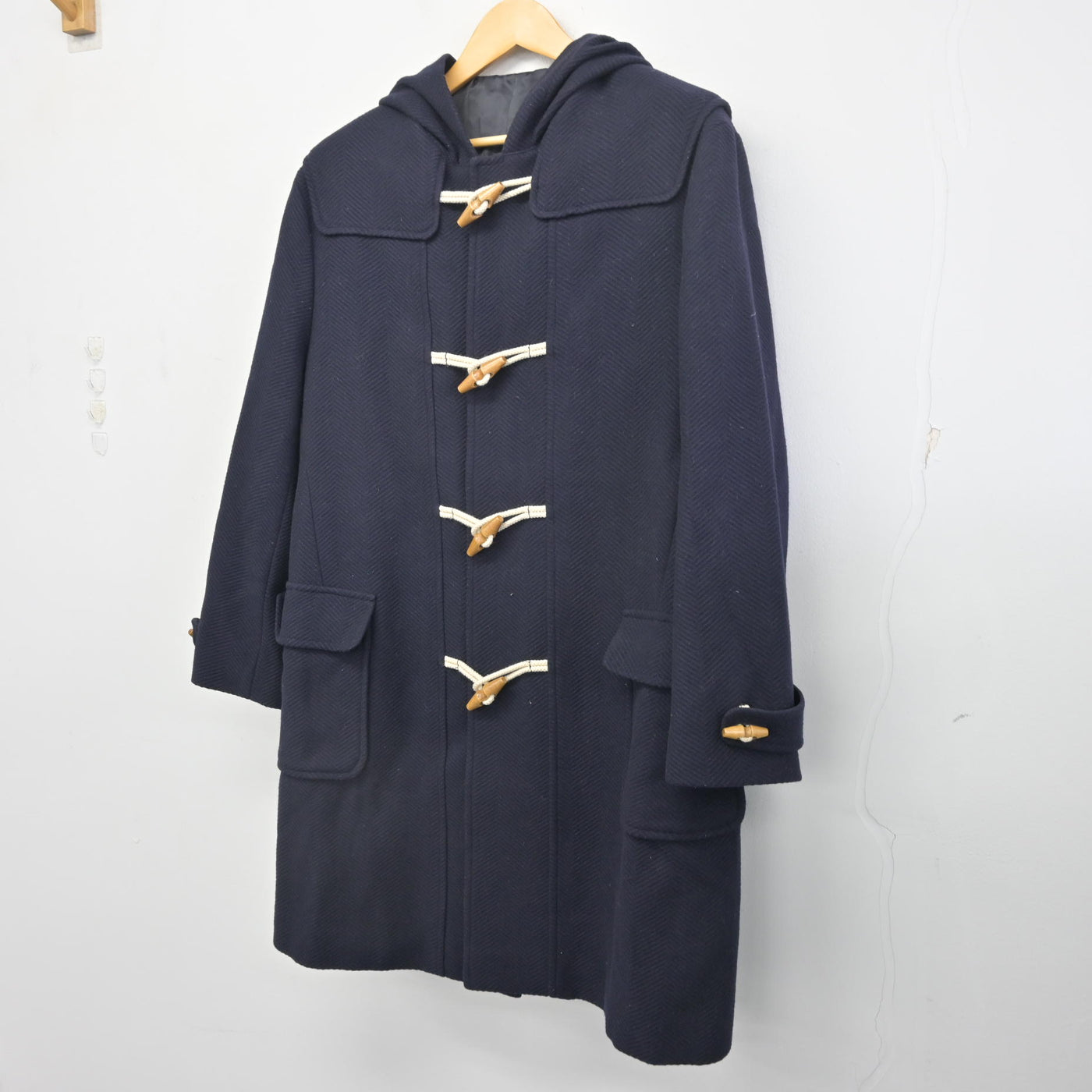 【中古】東京都 かえつ有明中・高等学校 女子制服 1点 (コート) sf098339