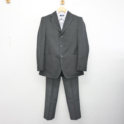 【中古】東京都 かえつ有明中・高等学校 男子制服 5点 (ブレザー・シャツ・ズボン) sf098340