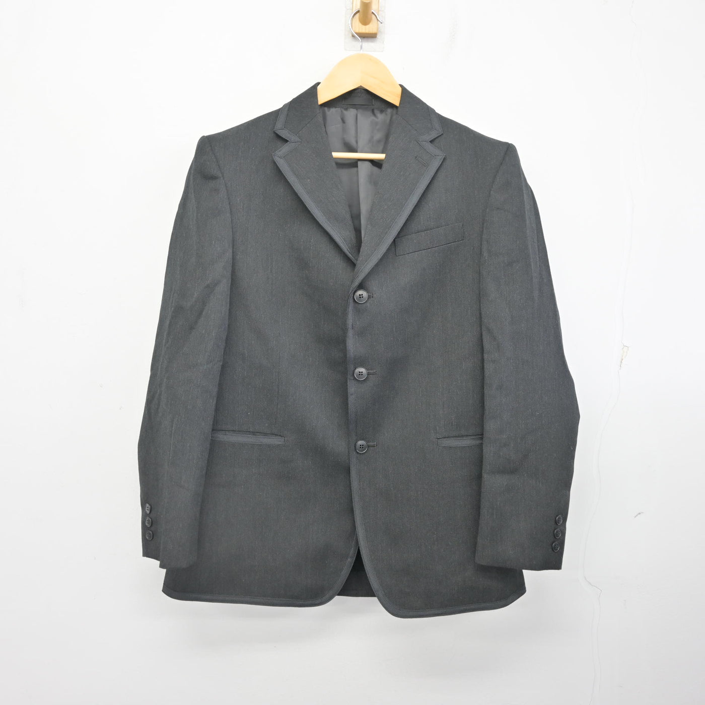【中古】東京都 かえつ有明中・高等学校 男子制服 5点 (ブレザー・シャツ・ズボン) sf098340