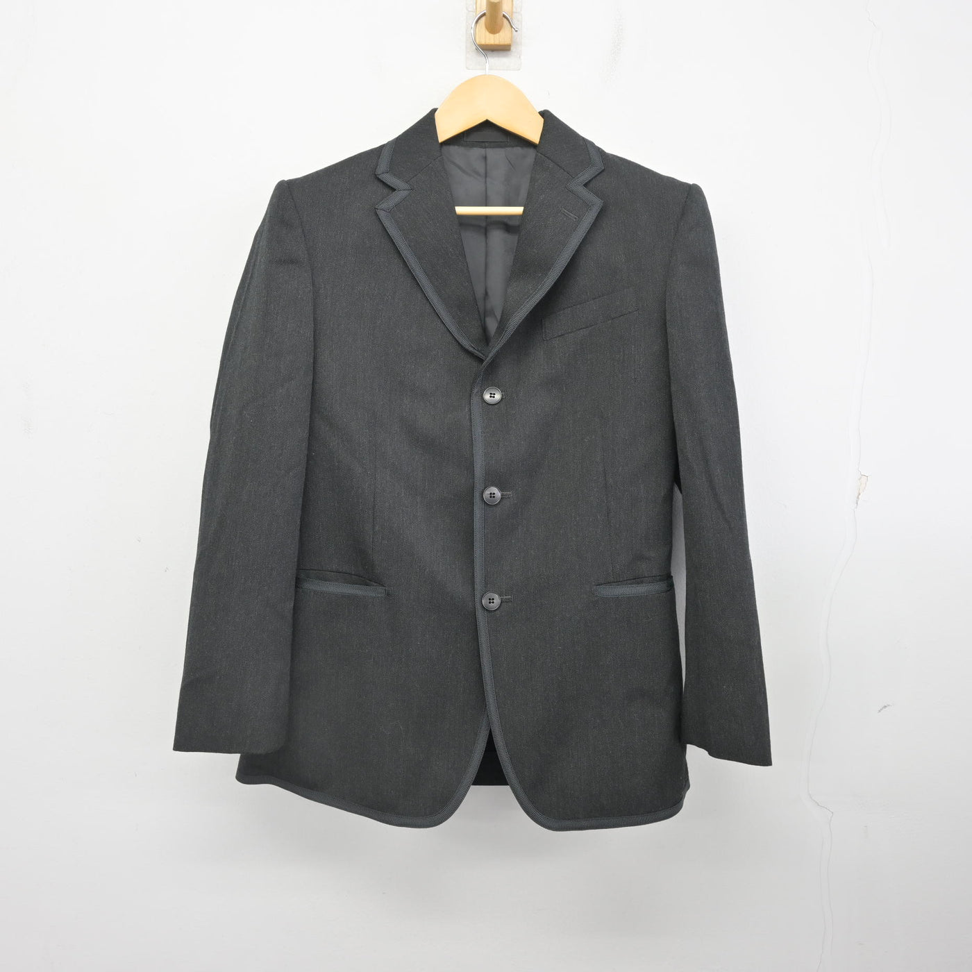 【中古】東京都 かえつ有明中・高等学校 男子制服 3点 (ブレザー・シャツ・ズボン) sf098341