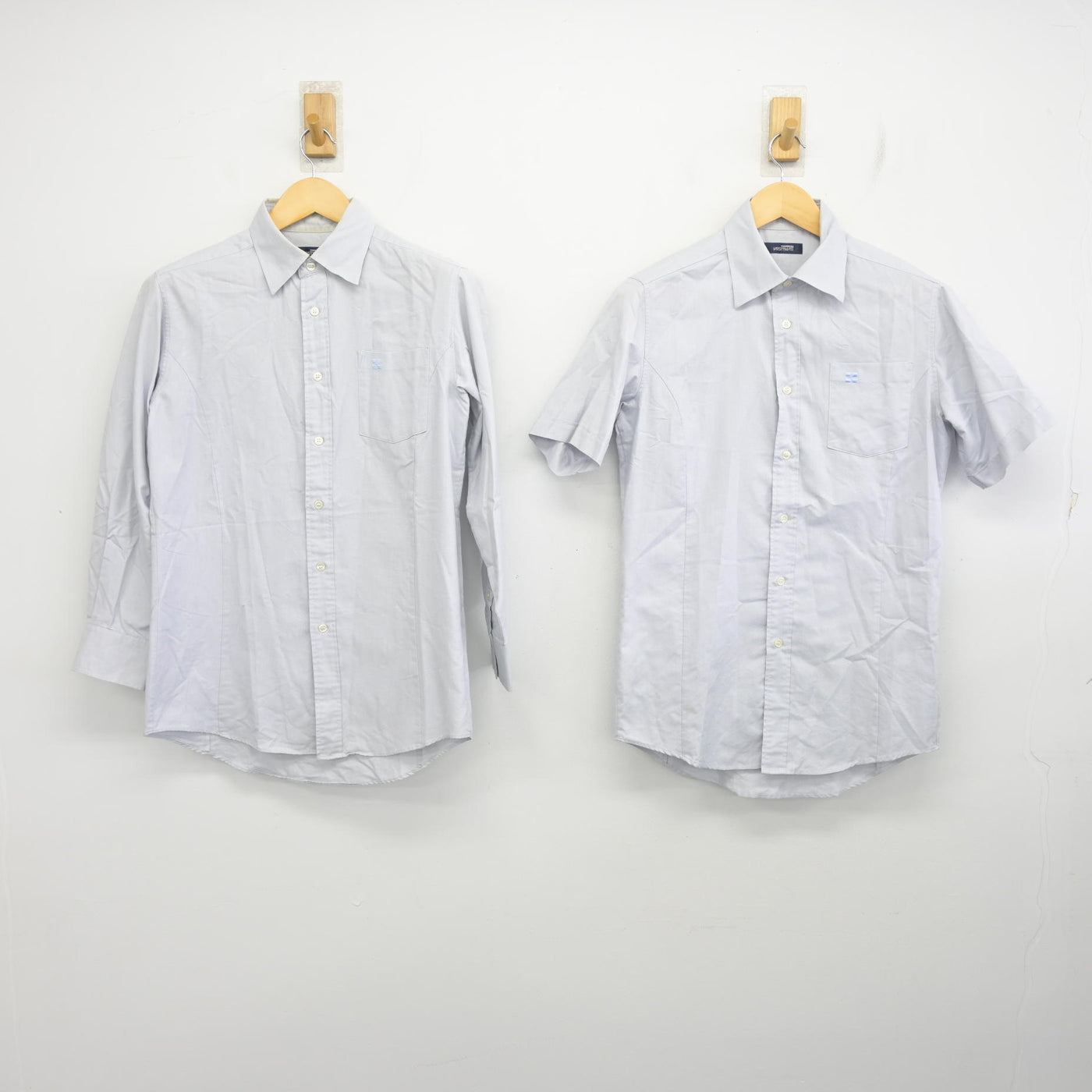 【中古】東京都 かえつ有明中・高等学校 男子制服 2点 (シャツ・シャツ) sf098342