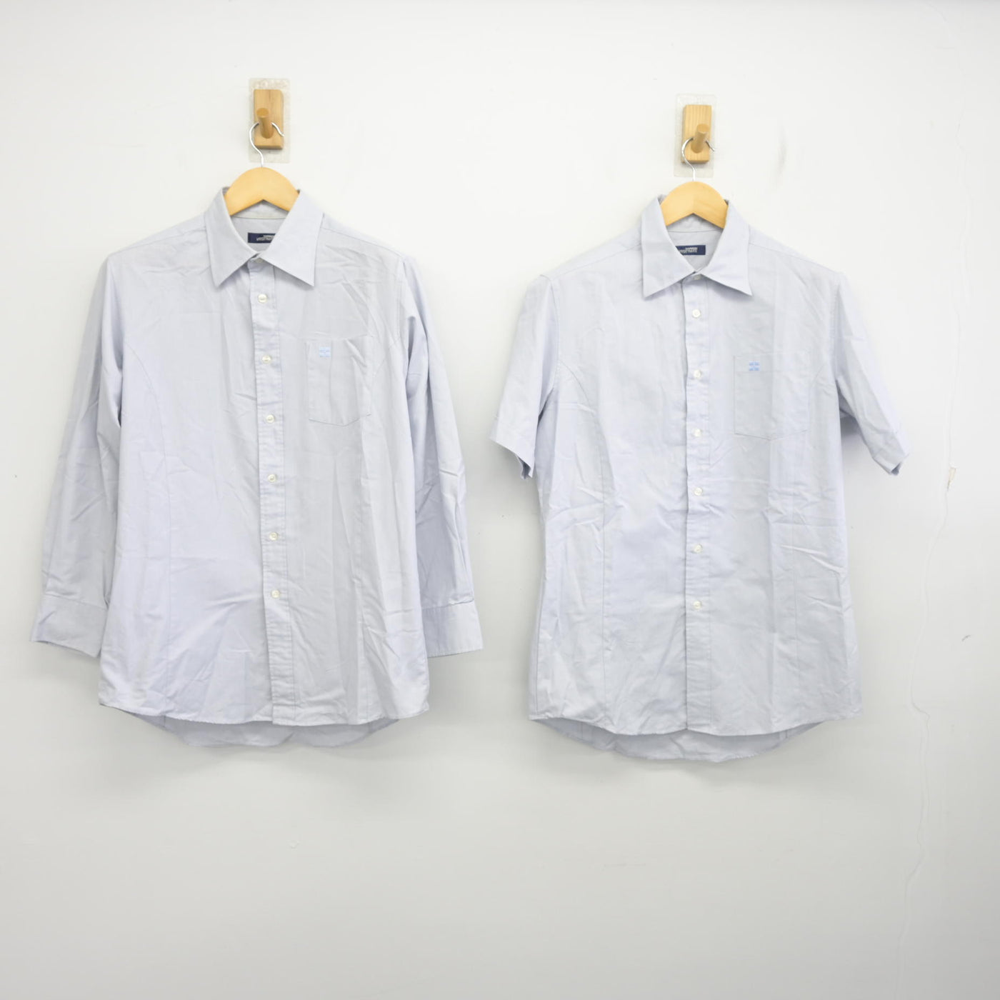 【中古】東京都 かえつ有明中・高等学校 男子制服 2点 (シャツ・シャツ) sf098343
