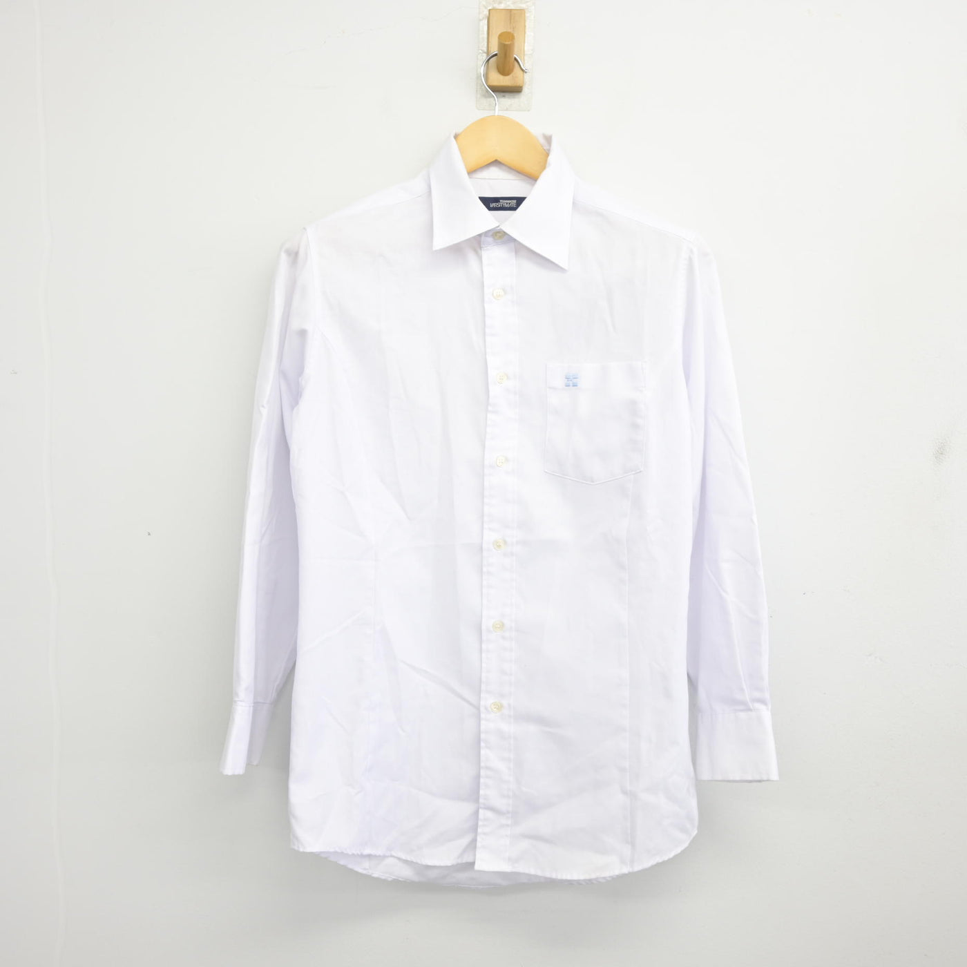【中古】東京都 かえつ有明中・高等学校 男子制服 2点 (シャツ・シャツ) sf098345