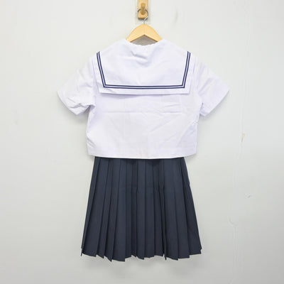 【中古】三重県 多度中学校 女子制服 3点 (セーラー服・スカート) sf098350