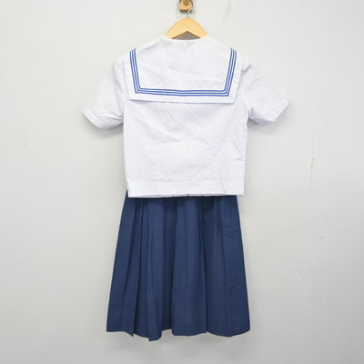【中古】福岡県 香住丘高等学校 女子制服 3点 (セーラー服・スカート) sf098352
