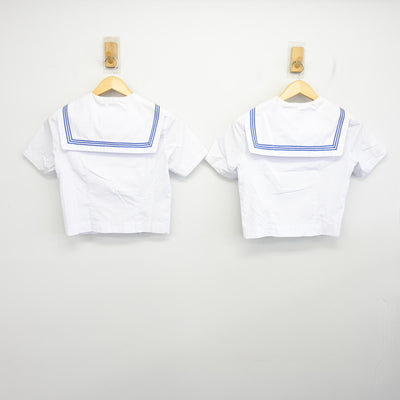 【中古】福岡県 香住丘高等学校 女子制服 4点 (セーラー服) sf098353