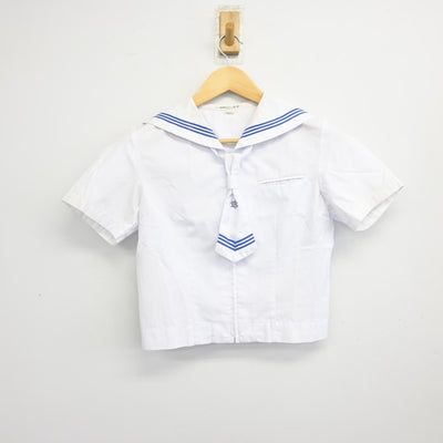 【中古】福岡県 香住丘高等学校 女子制服 4点 (セーラー服) sf098353