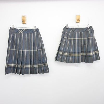 【中古】東京都 三田高等学校 女子制服 4点 (ブレザー・スカート・スカート) sf098388