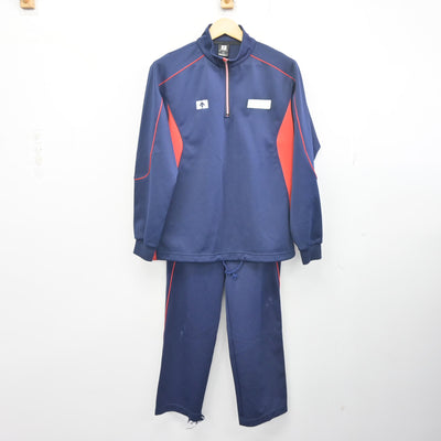 【中古】東京都 小岩高等学校 女子制服 2点 (ジャージ 上・ジャージ 下) sf098391