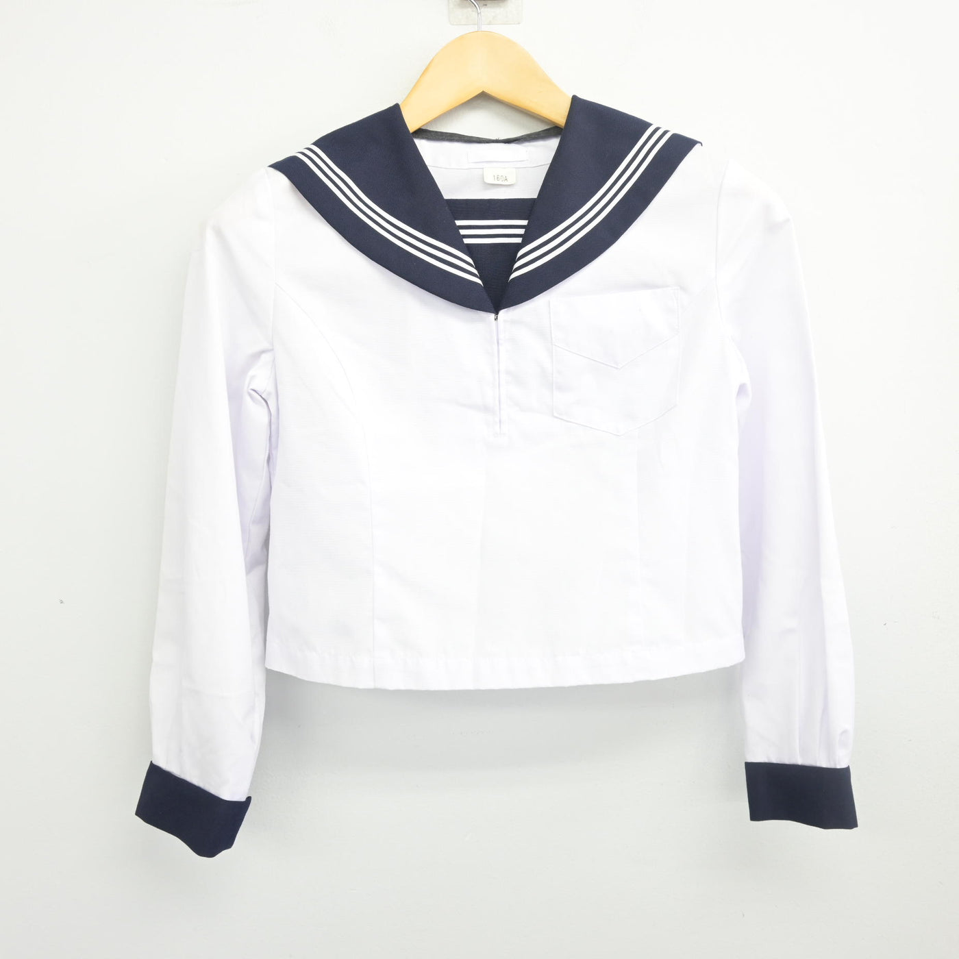【中古】北海道 江別第三中学校 女子制服 2点 (セーラー服・セーラー服) sf098402
