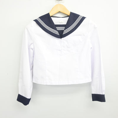 【中古】北海道 江別第三中学校 女子制服 2点 (セーラー服・セーラー服) sf098402