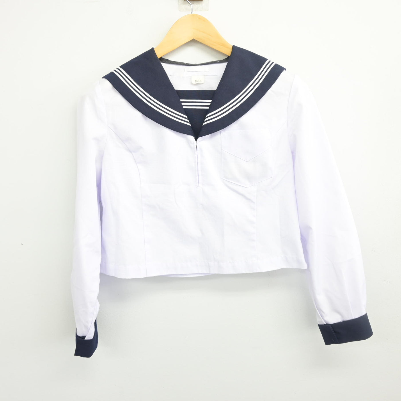 【中古】北海道 江別第三中学校 女子制服 2点 (セーラー服・セーラー服) sf098402