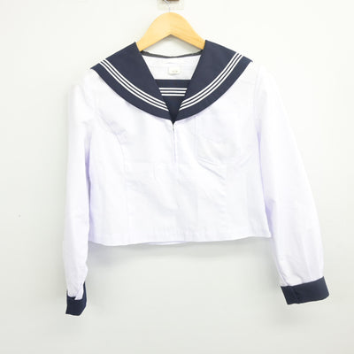【中古】北海道 江別第三中学校 女子制服 2点 (セーラー服・セーラー服) sf098402