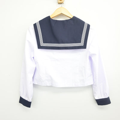 【中古】北海道 江別第三中学校 女子制服 2点 (セーラー服・セーラー服) sf098402
