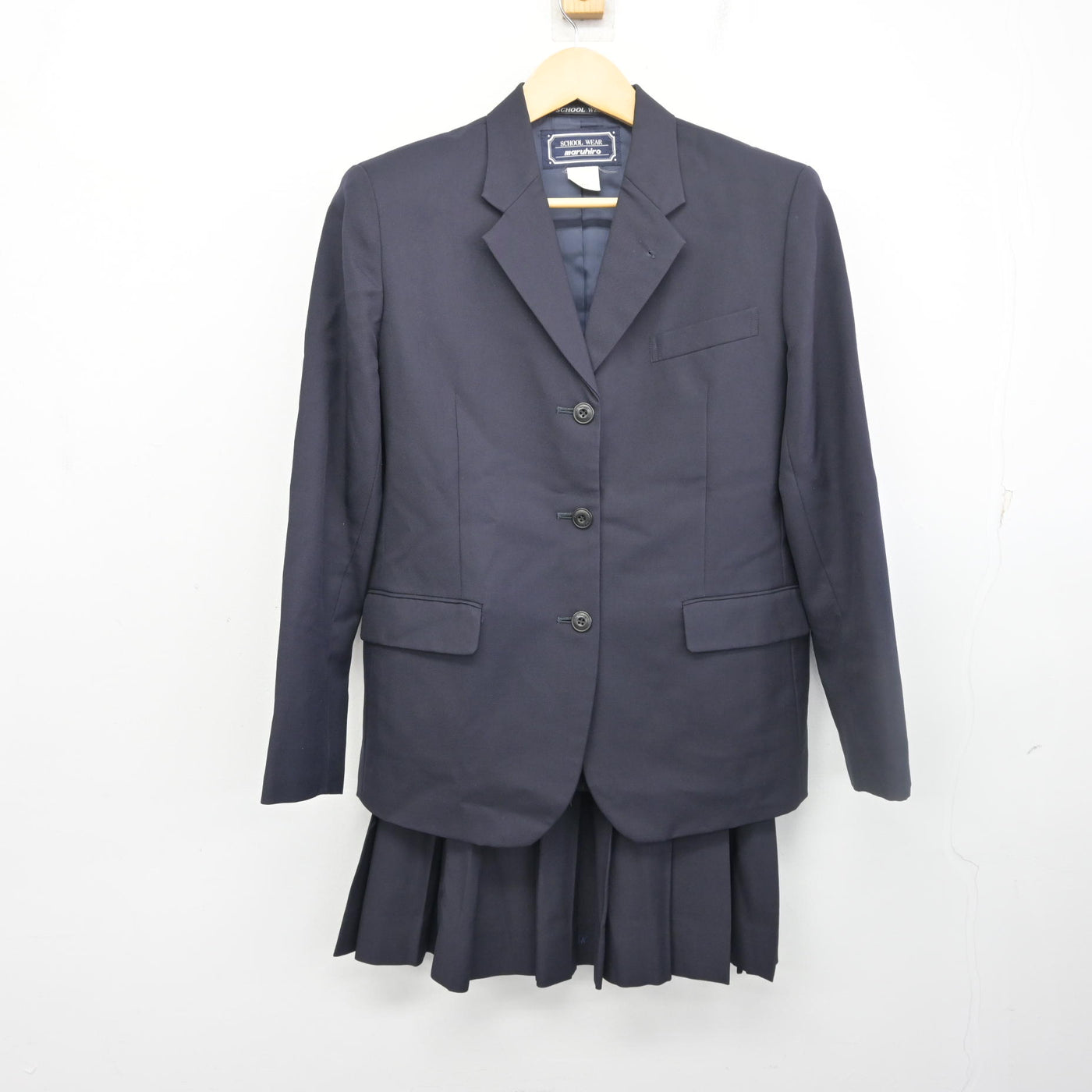 【中古】埼玉県 浦和南高等学校 女子制服 2点 (ブレザー・スカート) sf098411