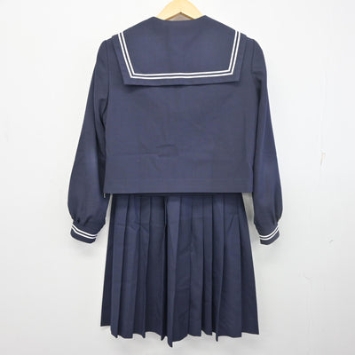 【中古】秋田県 花輪高等学校 女子制服 2点 (セーラー服・スカート) sf098421