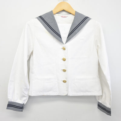 【中古】愛媛県 済美高等学校 女子制服 1点 (セーラー服) sf098423