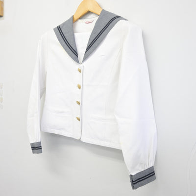 【中古】愛媛県 済美高等学校 女子制服 1点 (セーラー服) sf098423