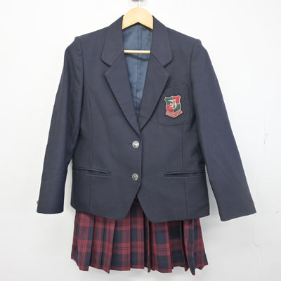 【中古】埼玉県 寄居高等学校 女子制服 3点 (ブレザー・ベスト・スカート) sf098430