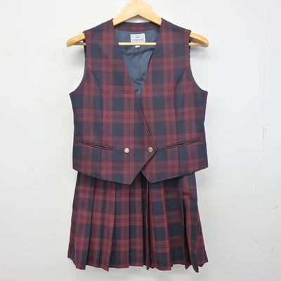【中古】埼玉県 寄居高等学校 女子制服 3点 (ブレザー・ベスト・スカート) sf098430