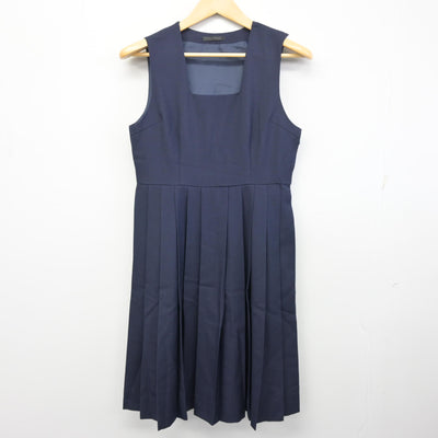 【中古】大分県 鶴谷中学校 女子制服 3点 (セーラー服・ジャンパースカート) sf098435