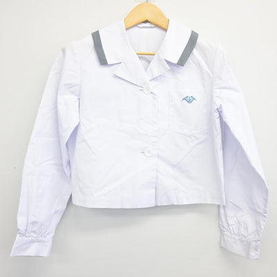 【中古】大分県 佐伯鶴城高等学校 女子制服 2点 (シャツ・シャツ) sf098438