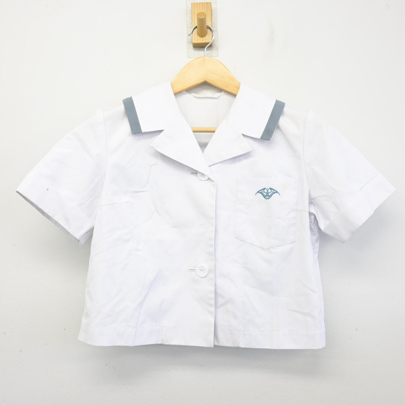 【中古】大分県 佐伯鶴城高等学校 女子制服 2点 (シャツ・シャツ) sf098438